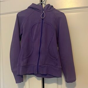 Lululemon Scuba Purple Full Zip Athletic Hoodie Jacket